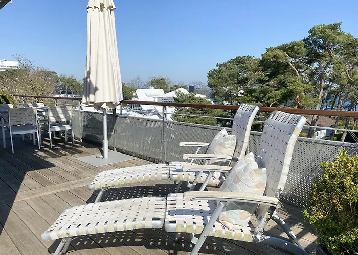 Wohnen Am Penthouse 24 شقة تيميندورفير ستراند